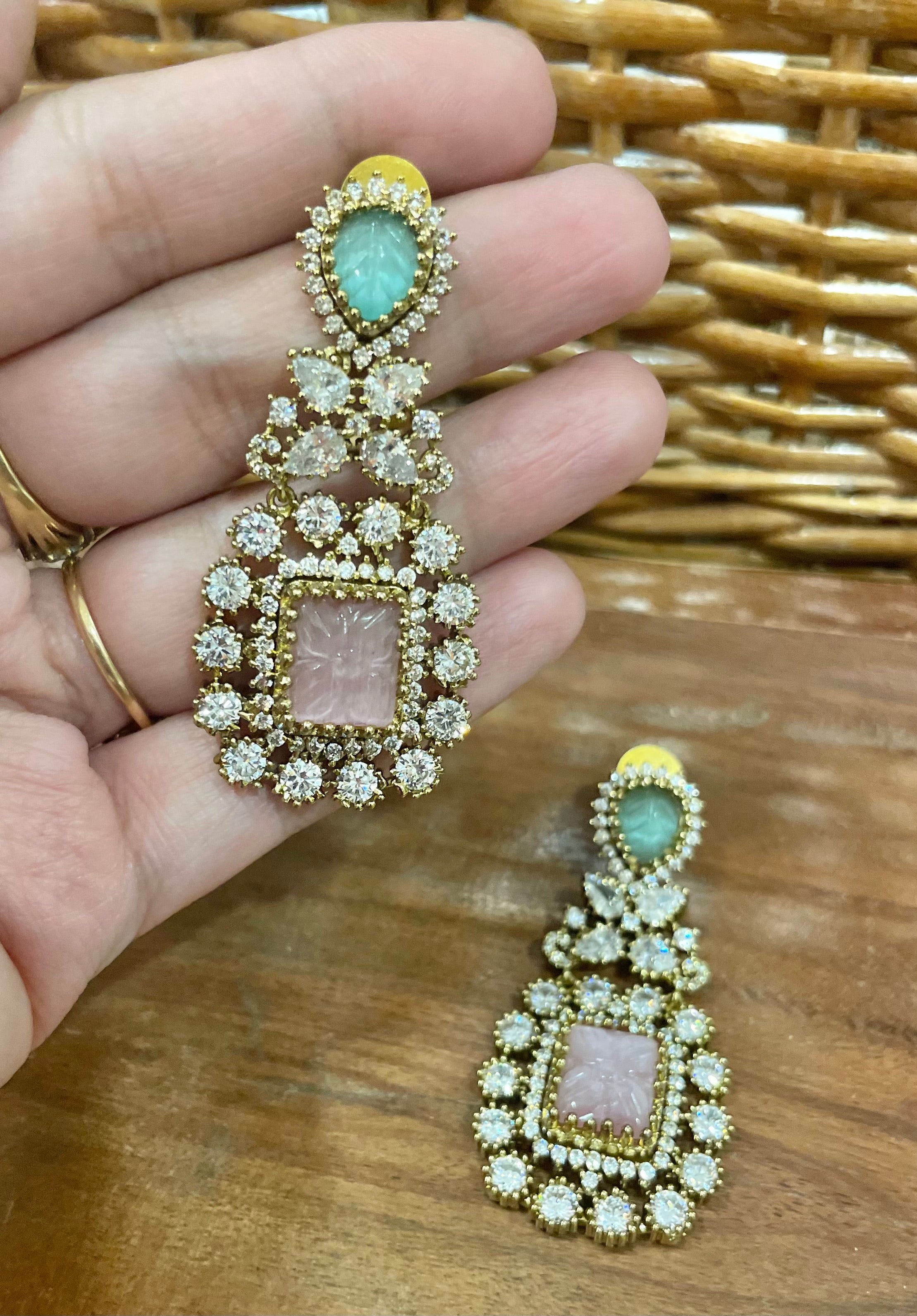 Reema AD earrings