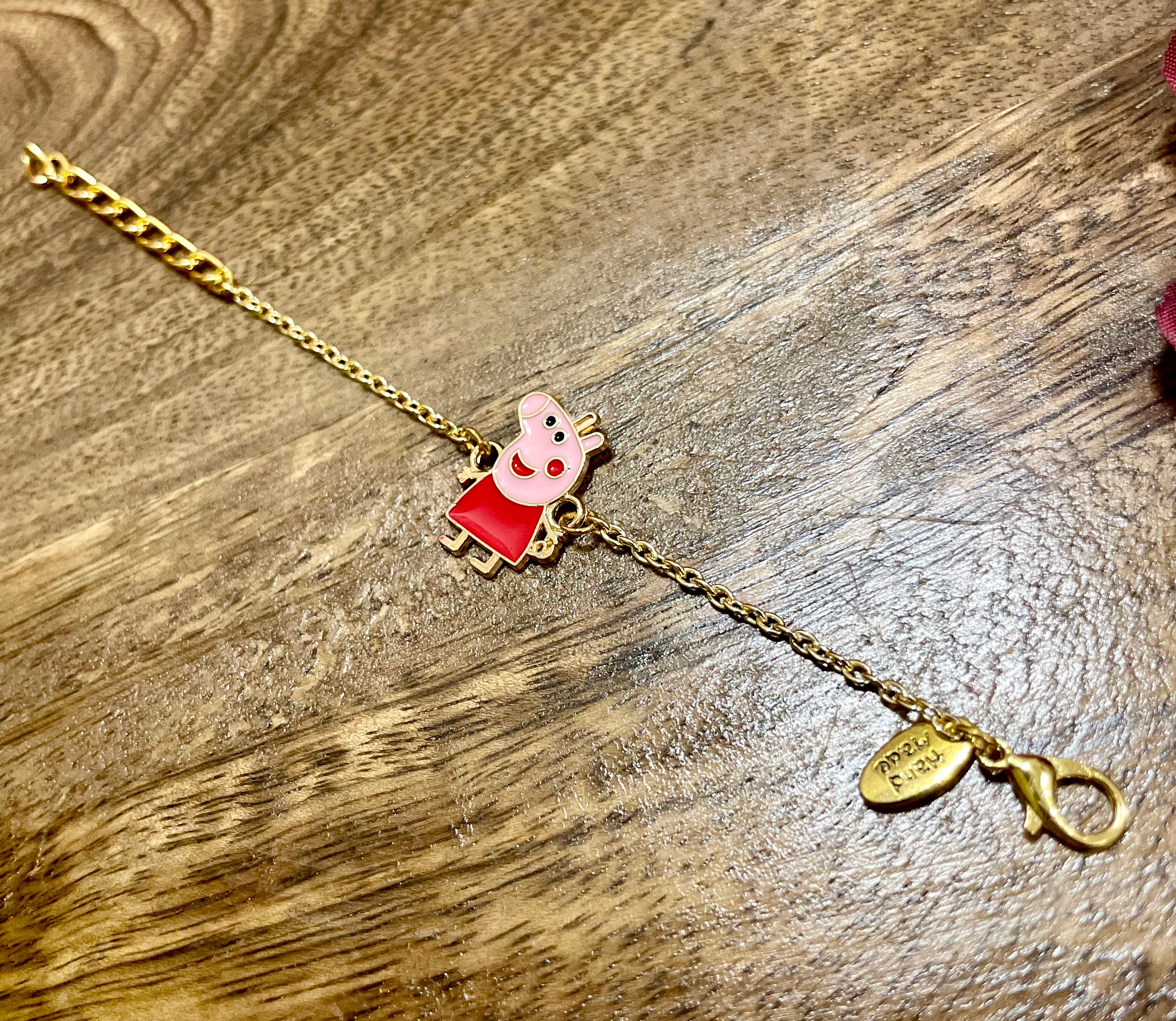 Peppa pig character rakhi for kids