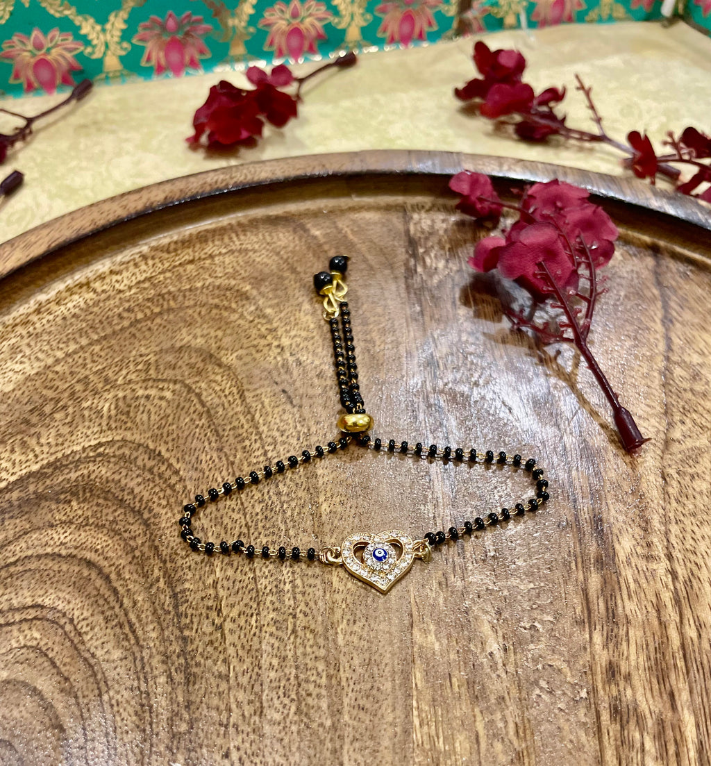Mangalsutra adjustable lumba for bhabhi- rakhi bracelet