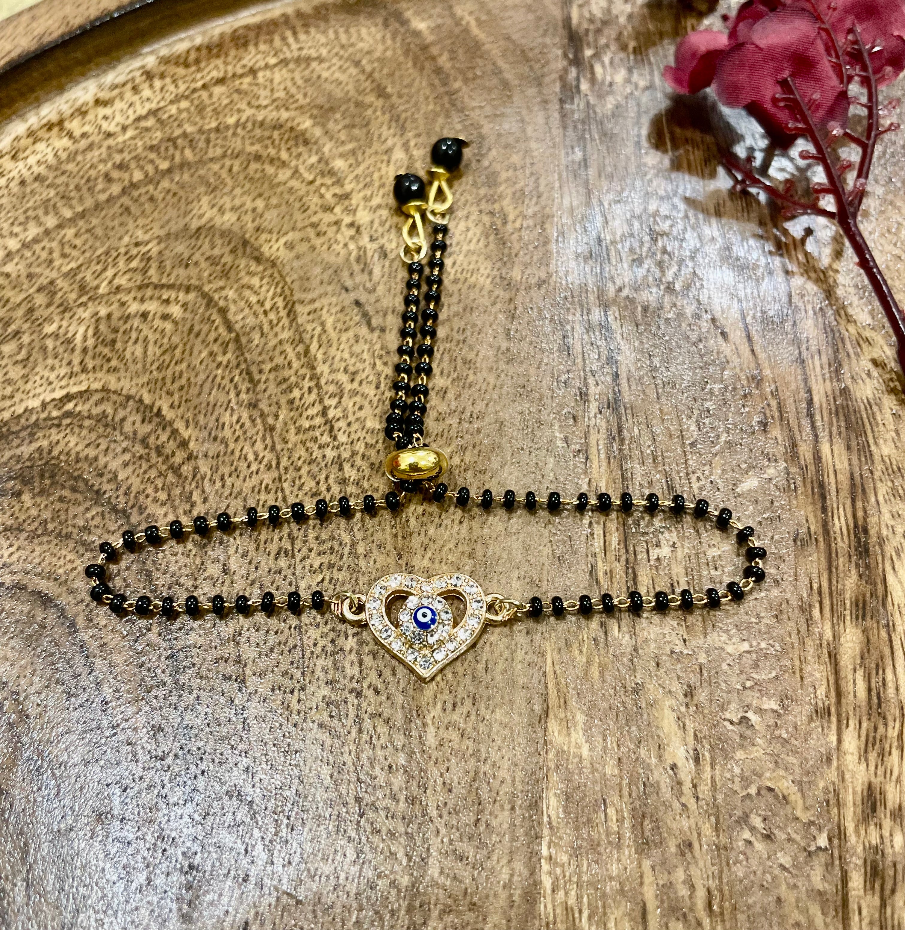 Mangalsutra adjustable lumba for bhabhi- rakhi bracelet