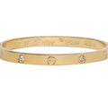 Anaya Anti tarnish golden bracelet for women and girls
