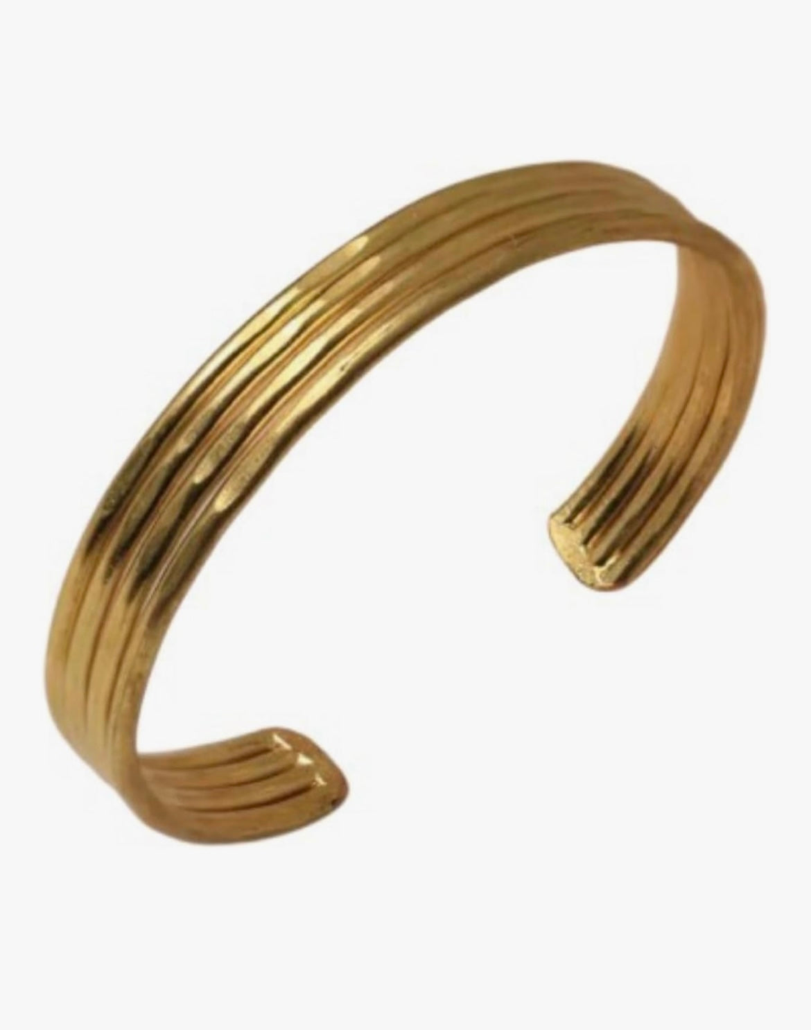 Sahira anti tarnish multi strand cuff bracelet