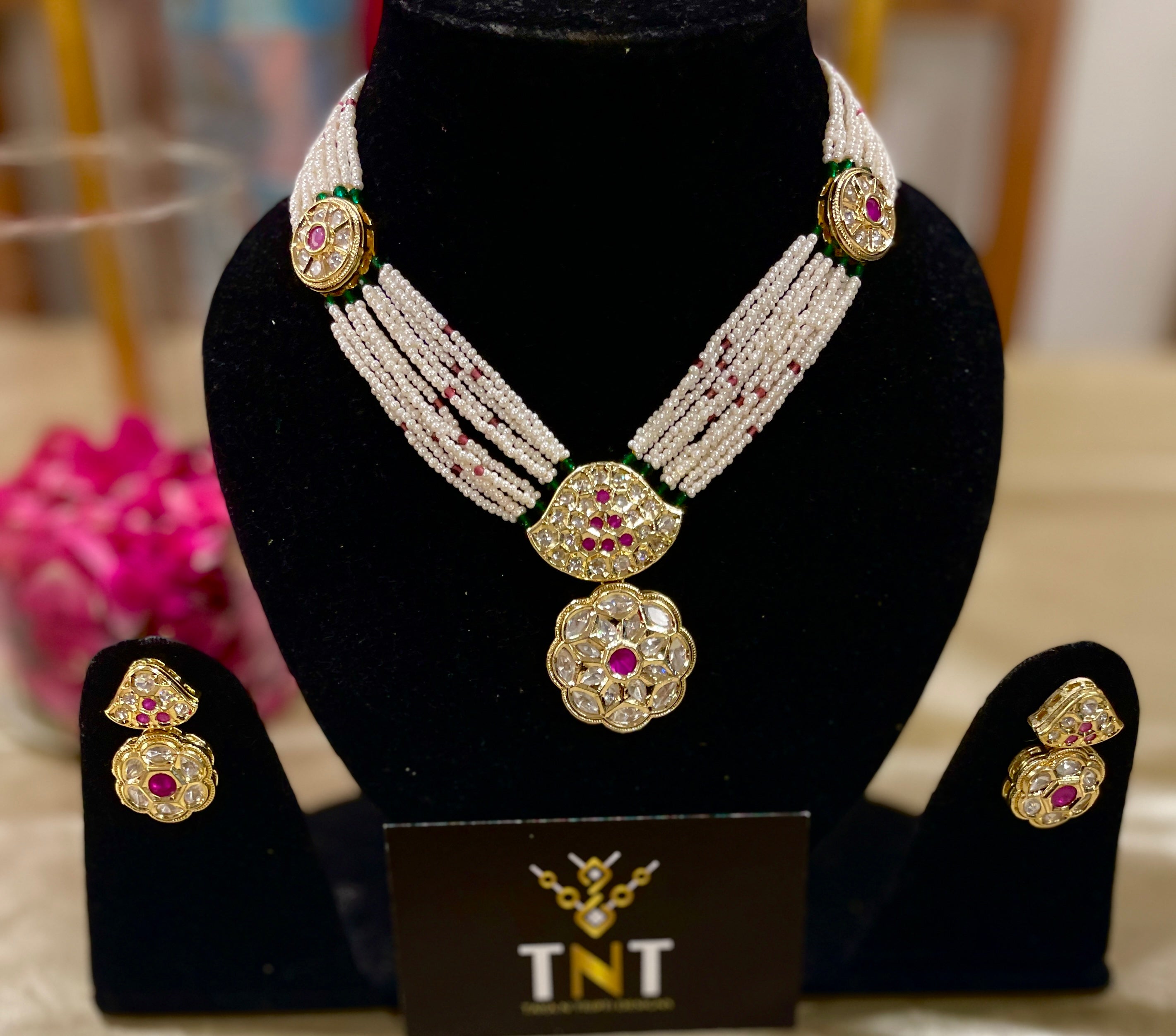 Samay kundan necklace set