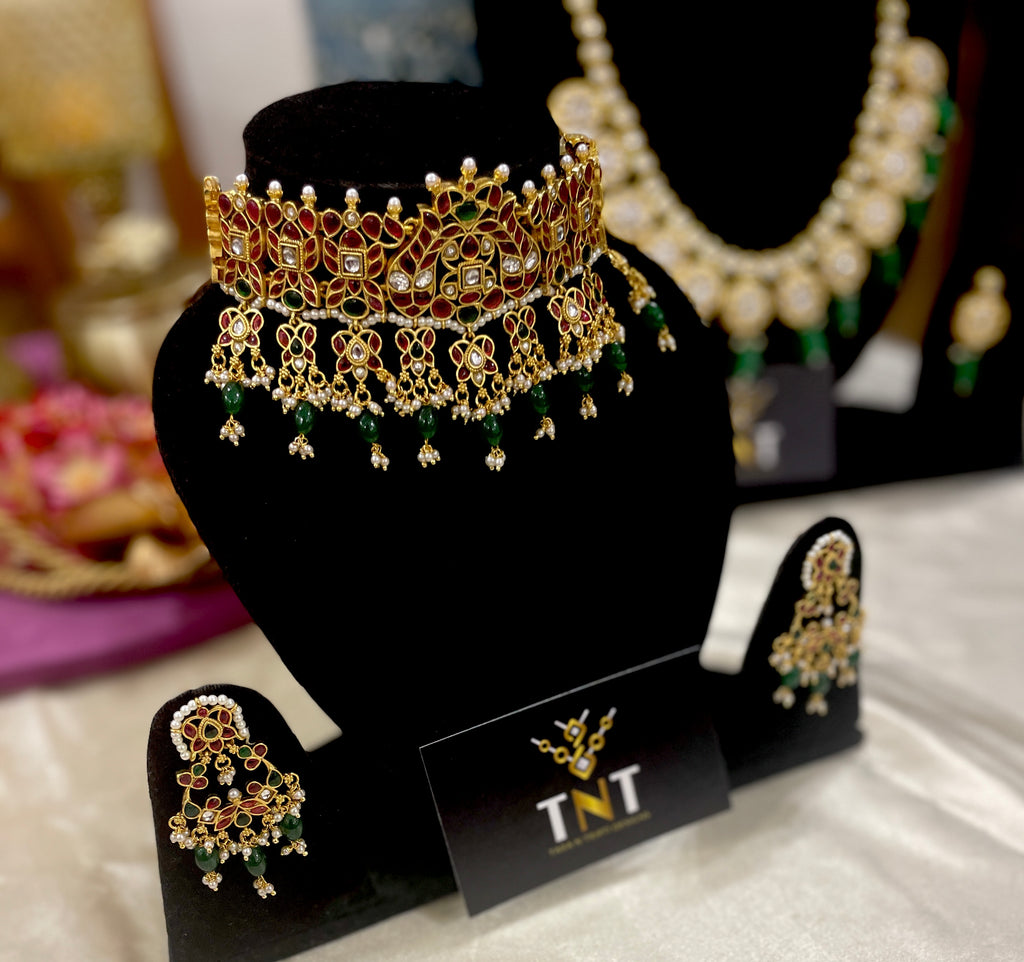 Kripa jadau necklace set