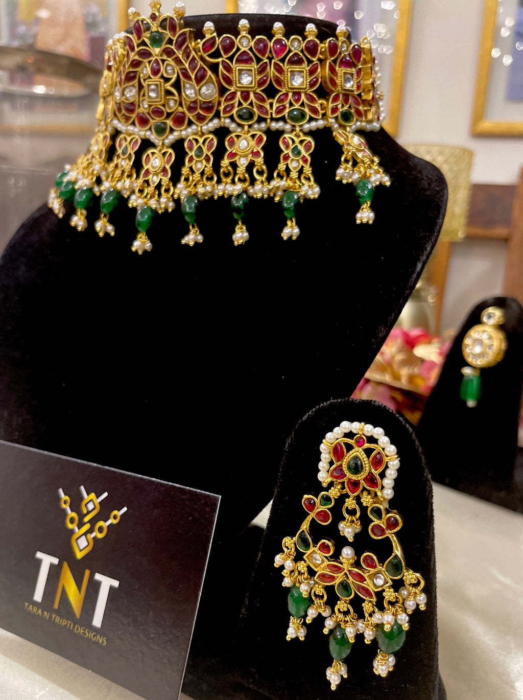 Kripa jadau necklace set