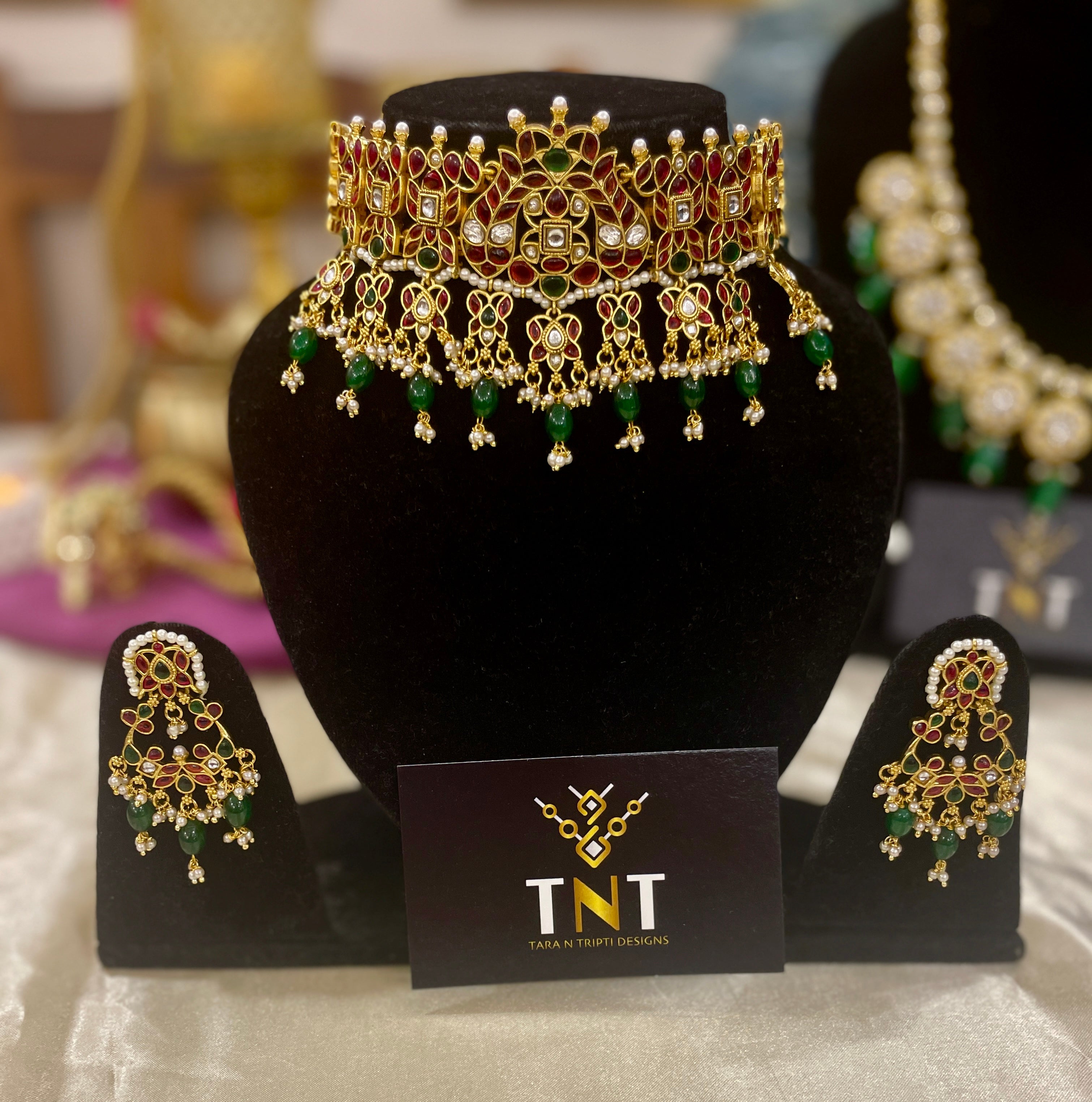 Kripa jadau necklace set