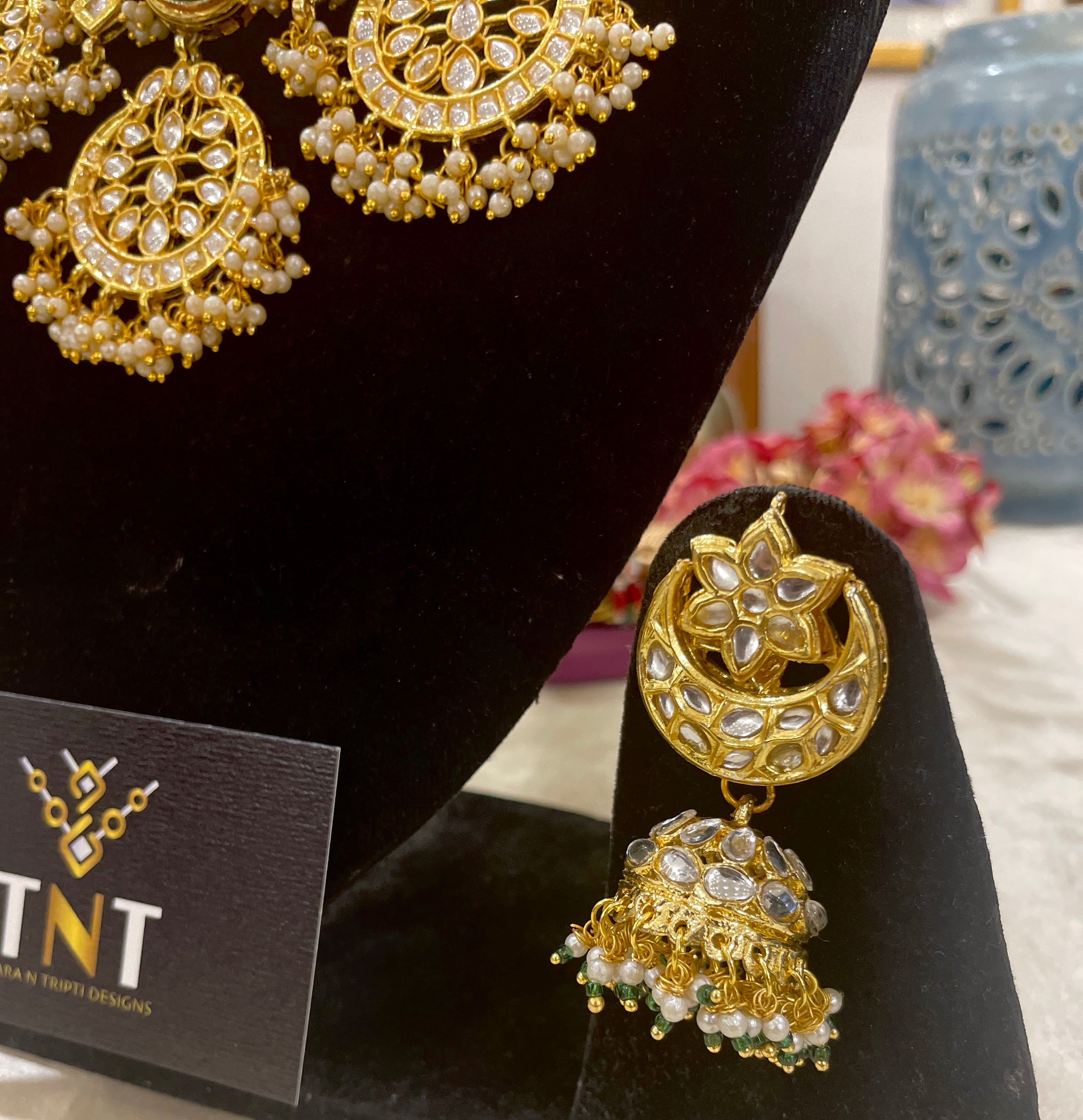 Mohena kundan bridal set