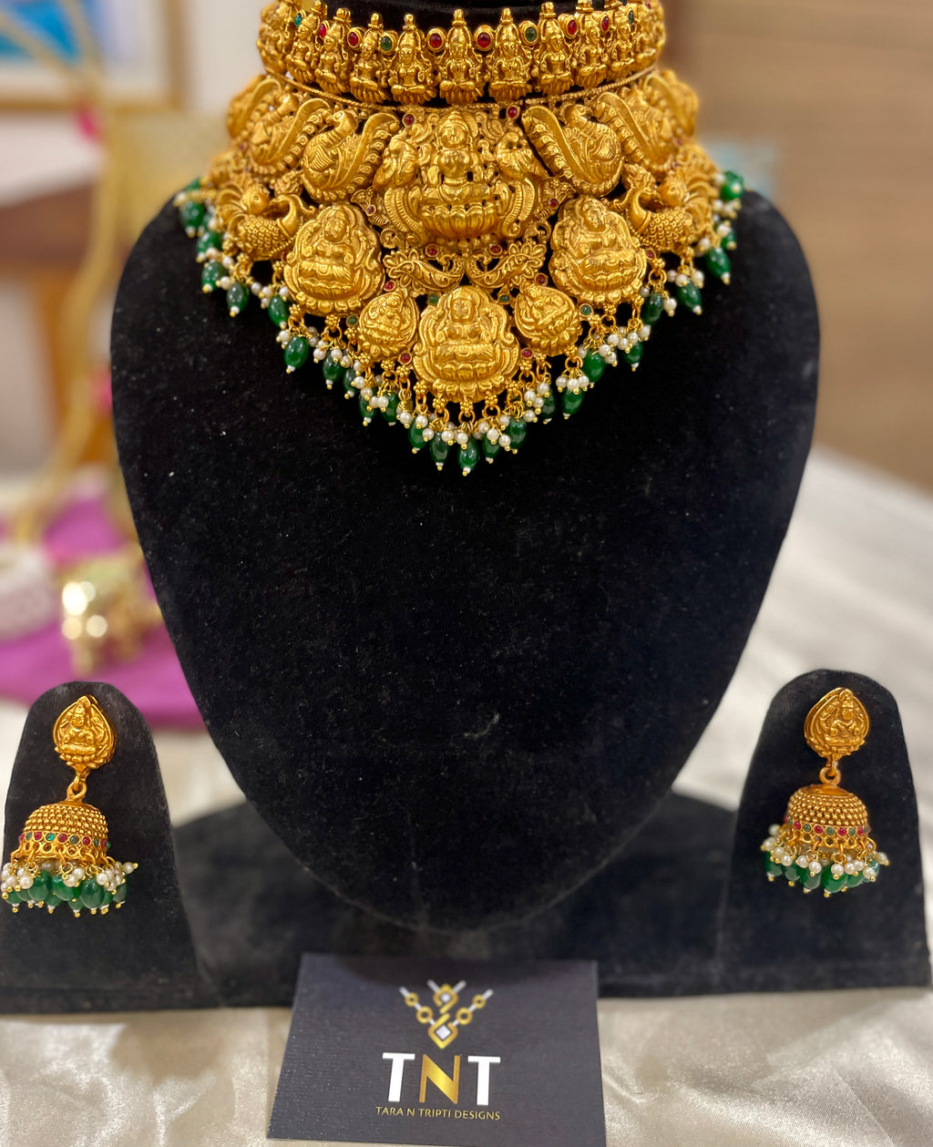 Aishwarya bridal set- Temple jewellery