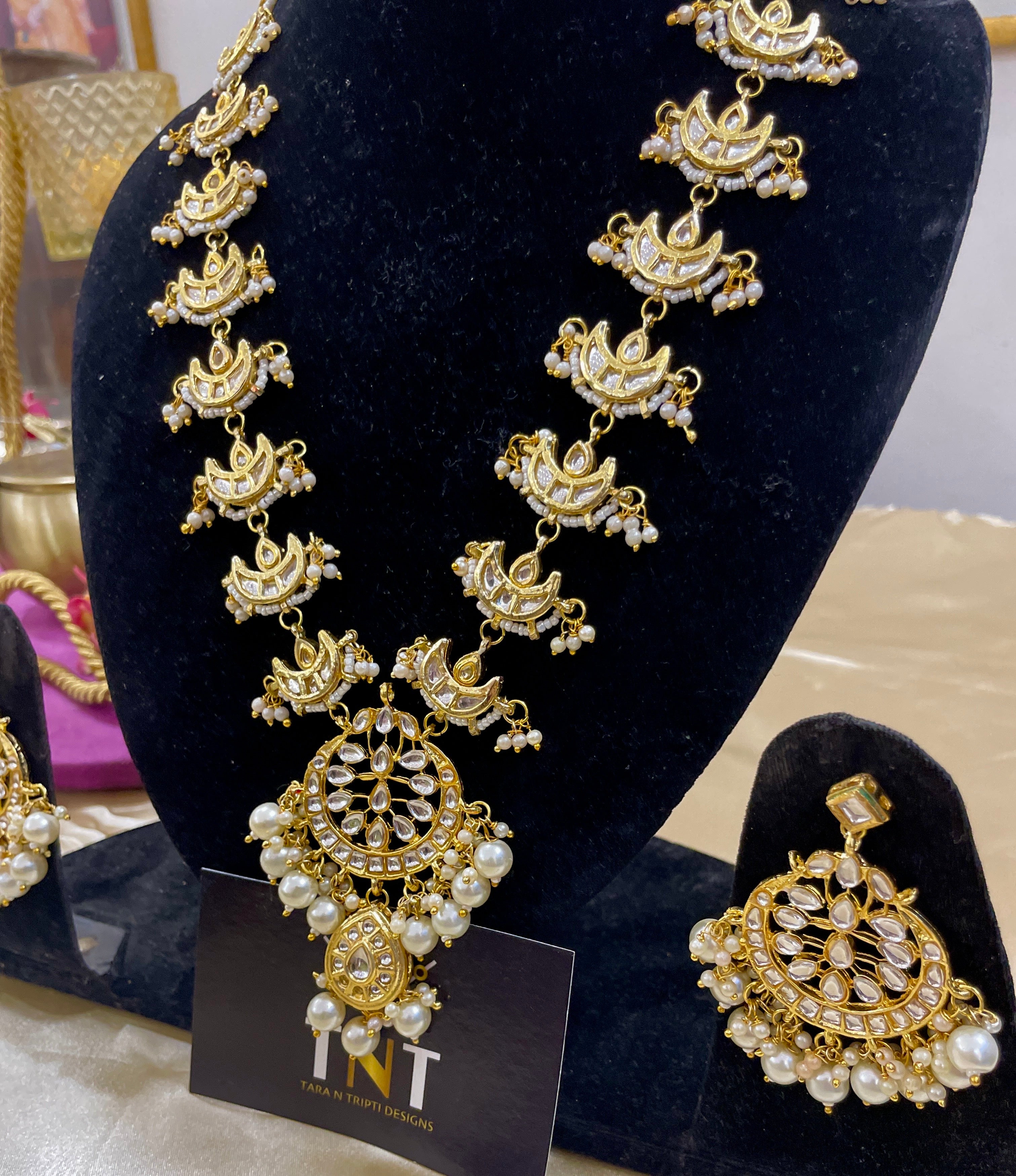Meenakshi long necklace set