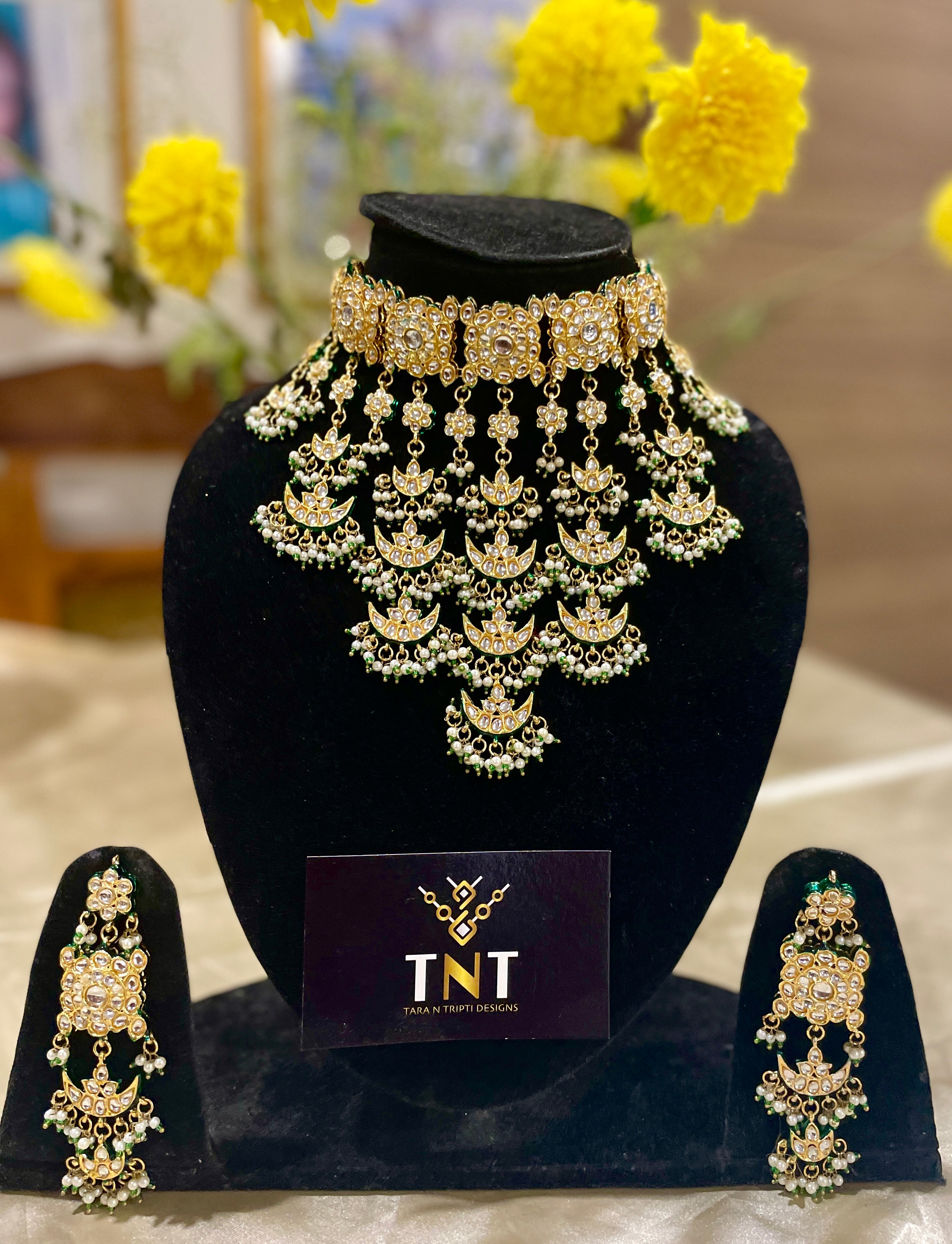 Rashmika choker bridal set