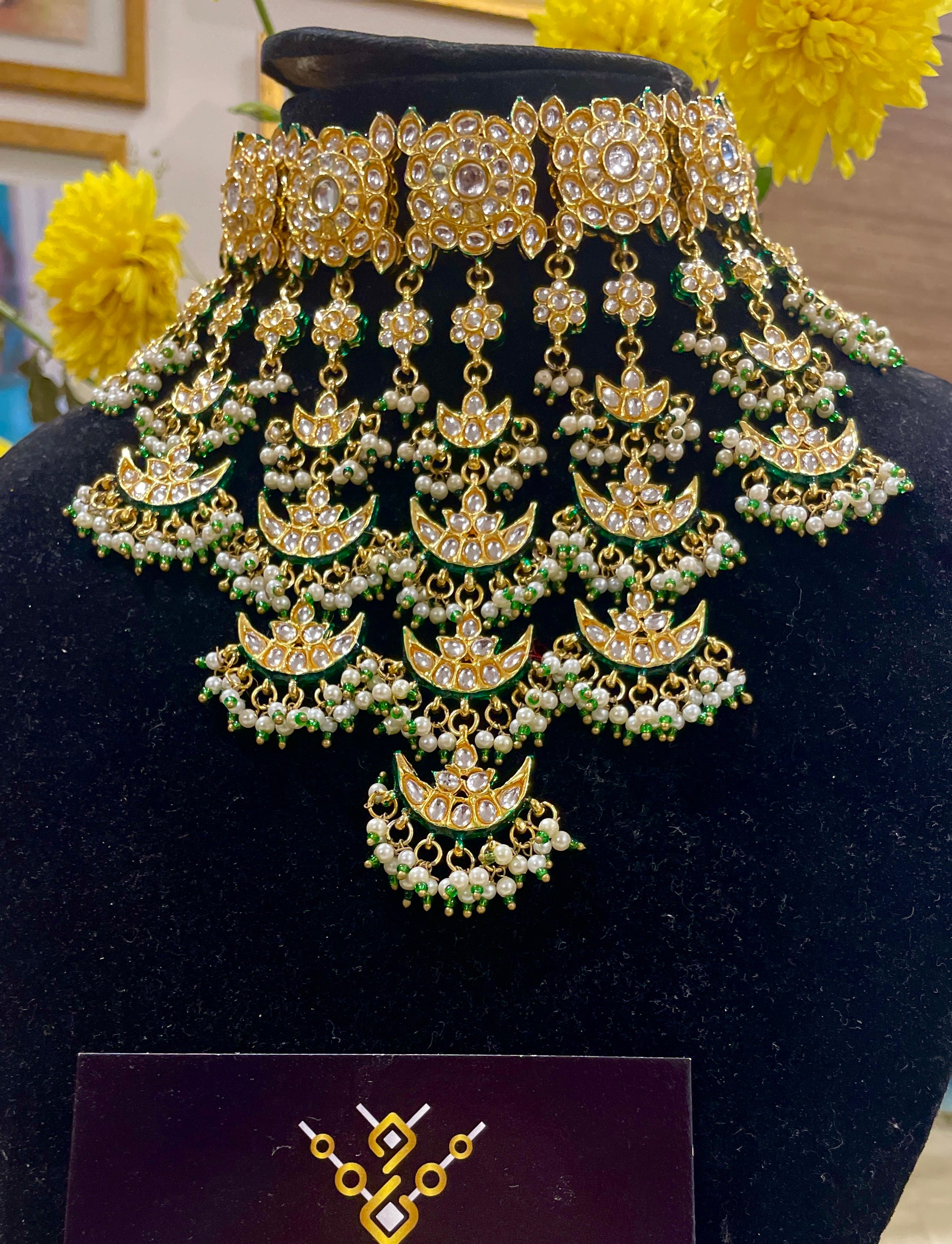 Rashmika choker bridal set