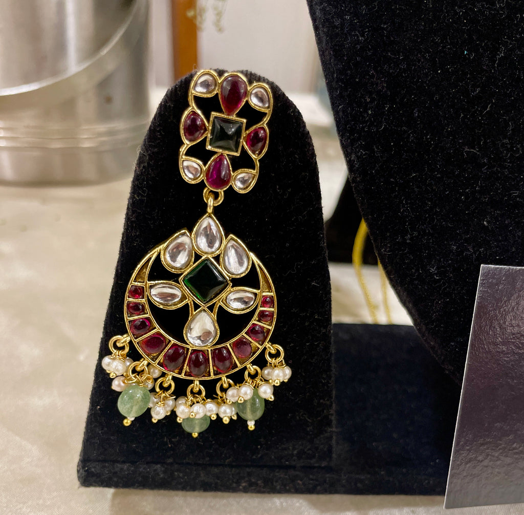 Chandrika kemp necklace set