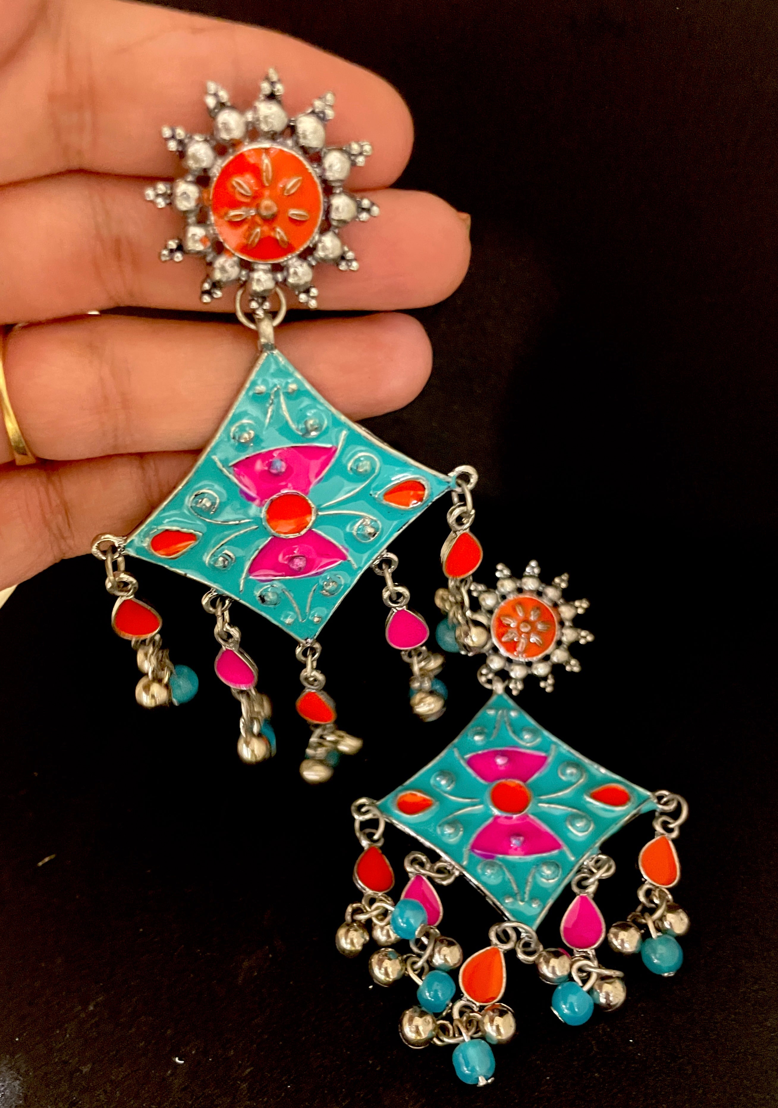 Amrapali chandbali earrings for women