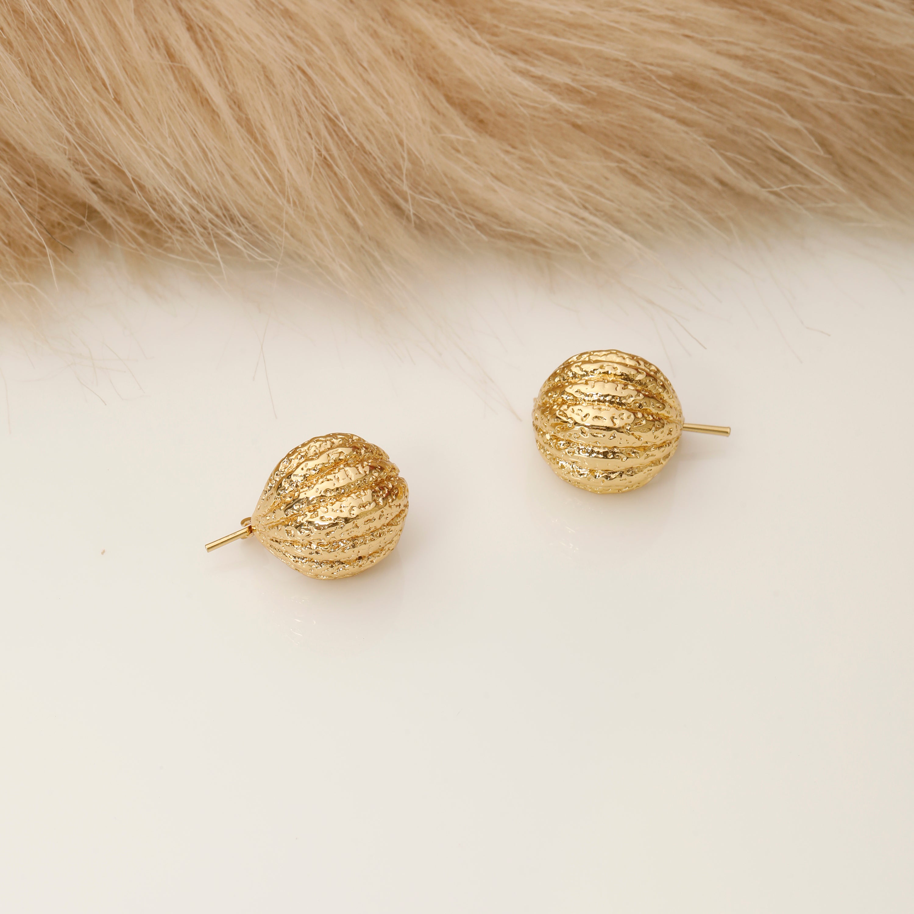 Anandi anti tarnish hoop earrings