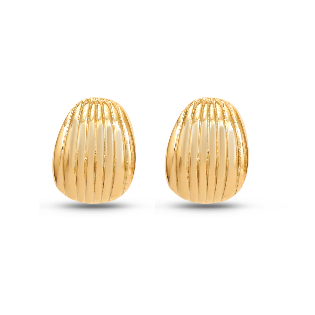 Hema anti tarnish stud earrings