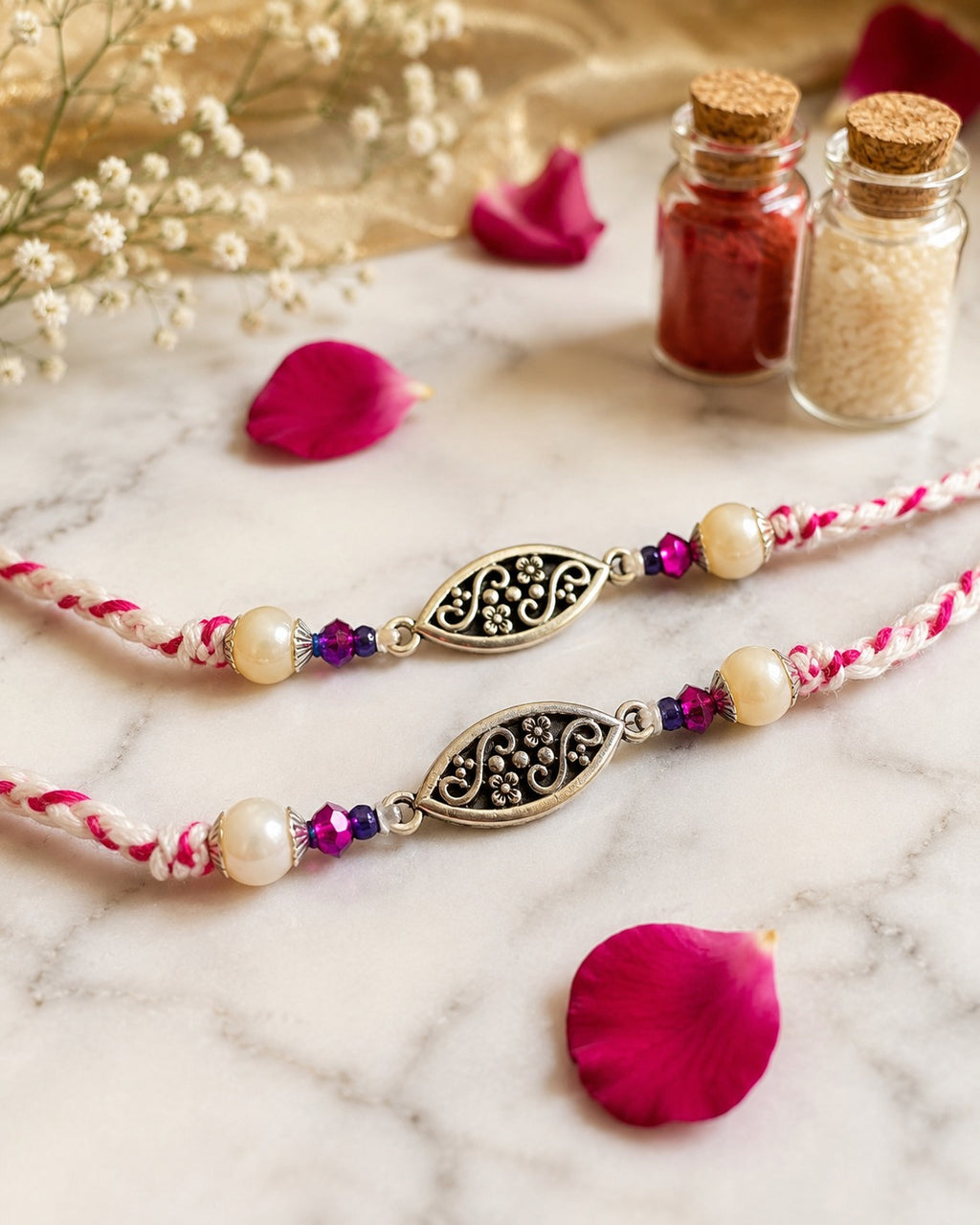 Metal rakhi for brother | Tassels rakhi