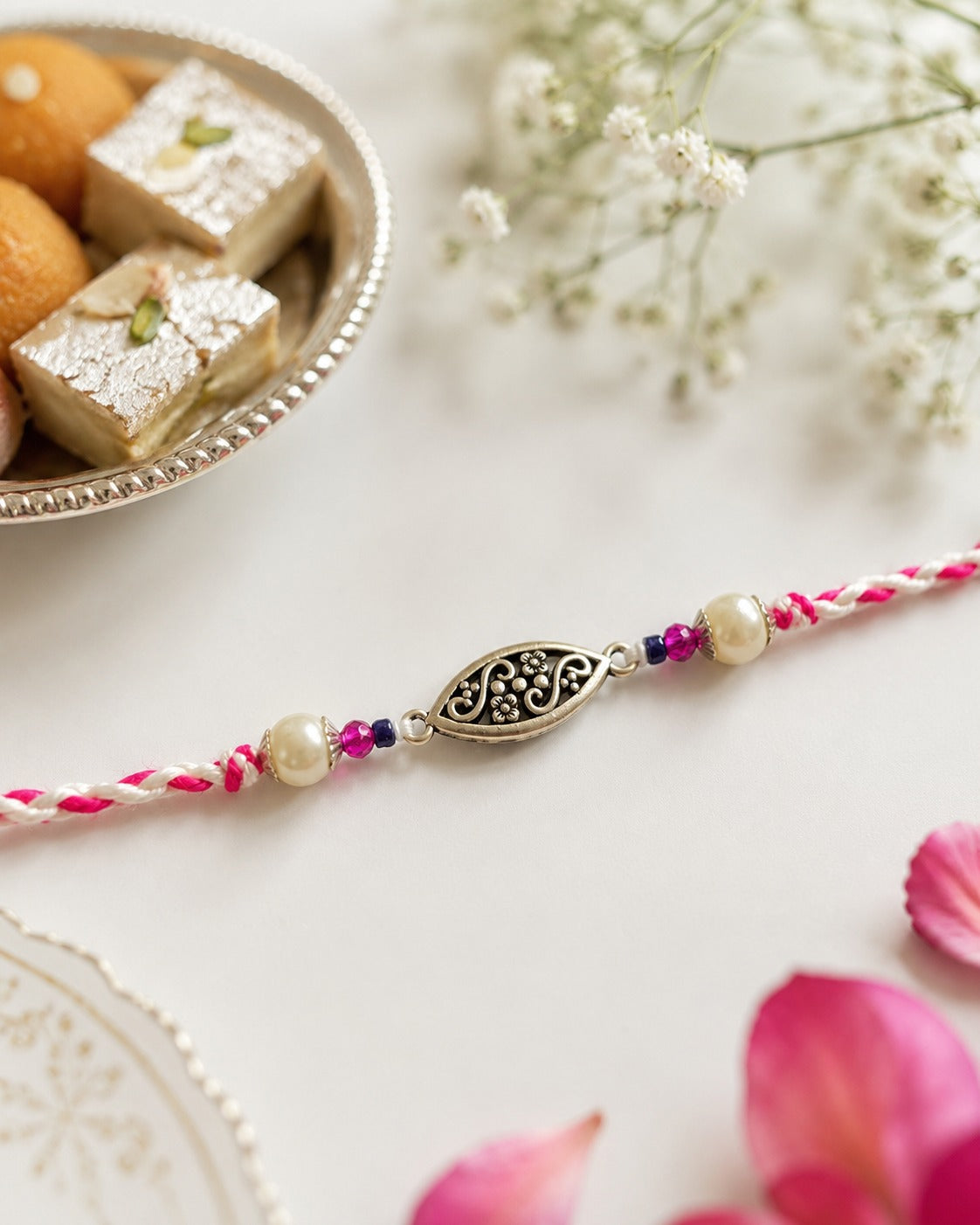 Metal rakhi for brother | Tassels rakhi